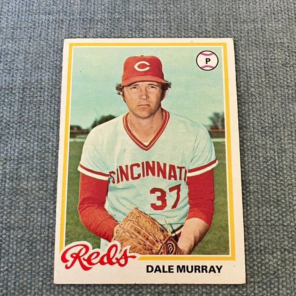 1978 Topps Cincinnati Reds Baseball Card Trading Card
